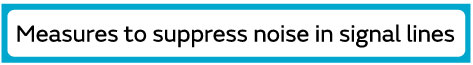 Examples of actions taken to comply with the CISPR25 standard governing radio emissions (noise emitted) from devices mounted in vehicles